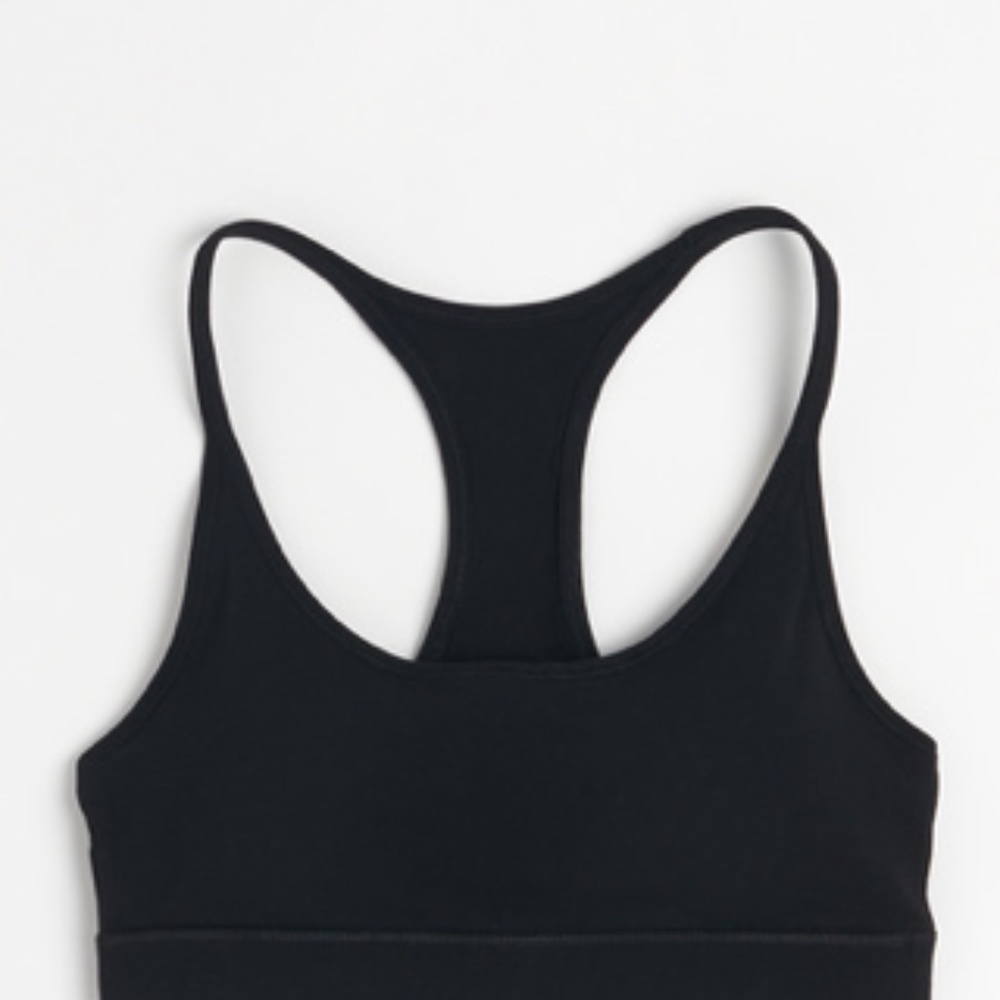 Pact, Organic, Black, Modern Racerback Bra, Medium, NWT - Picture 5 of 10
